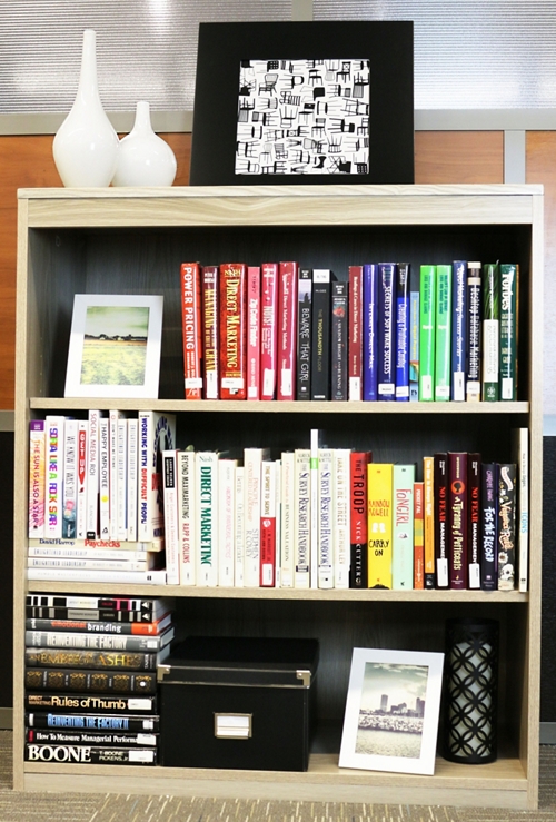 5 Ways to Style a Bookcase NBF Blog
